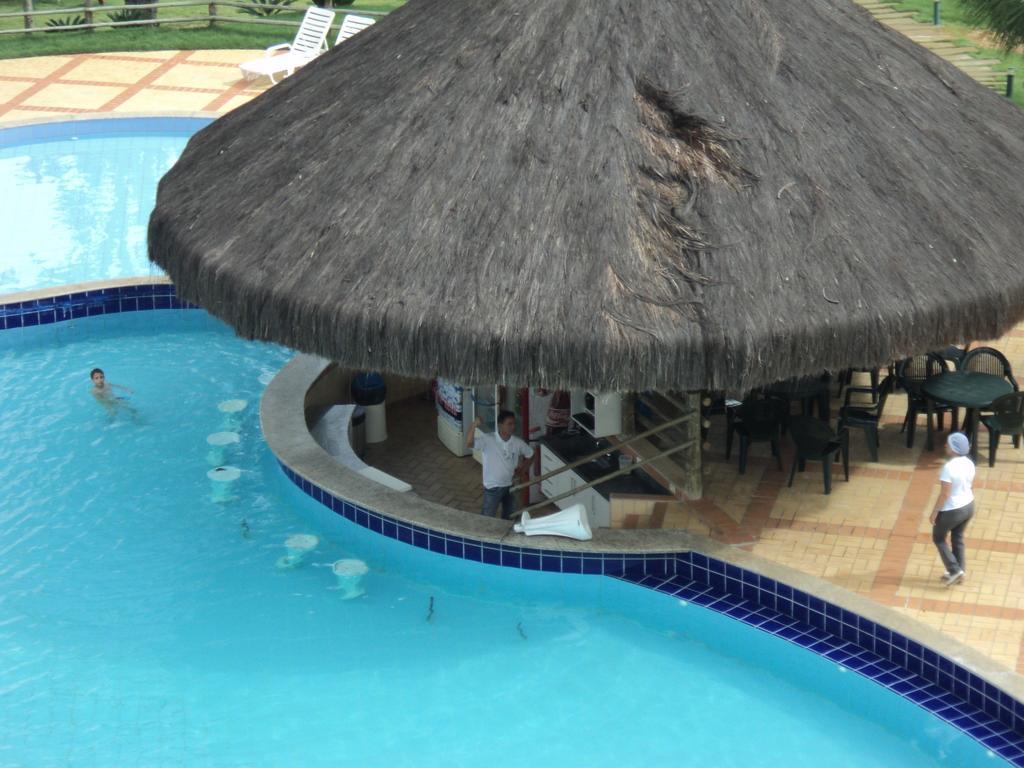 Apartamento Pontal Do Lago カルダス・ノバス エクステリア 写真