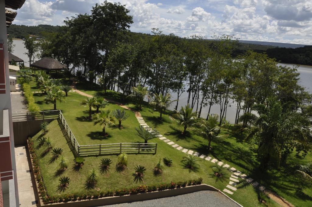 Apartamento Pontal Do Lago カルダス・ノバス エクステリア 写真