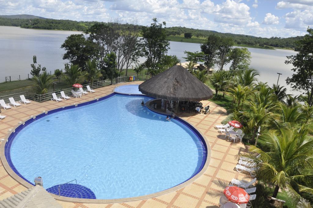 Apartamento Pontal Do Lago カルダス・ノバス エクステリア 写真