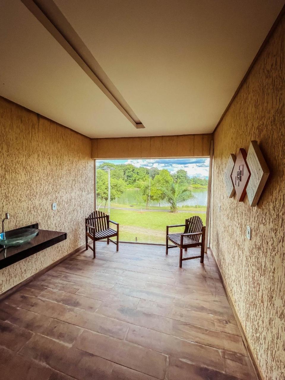 Apartamento Pontal Do Lago カルダス・ノバス エクステリア 写真