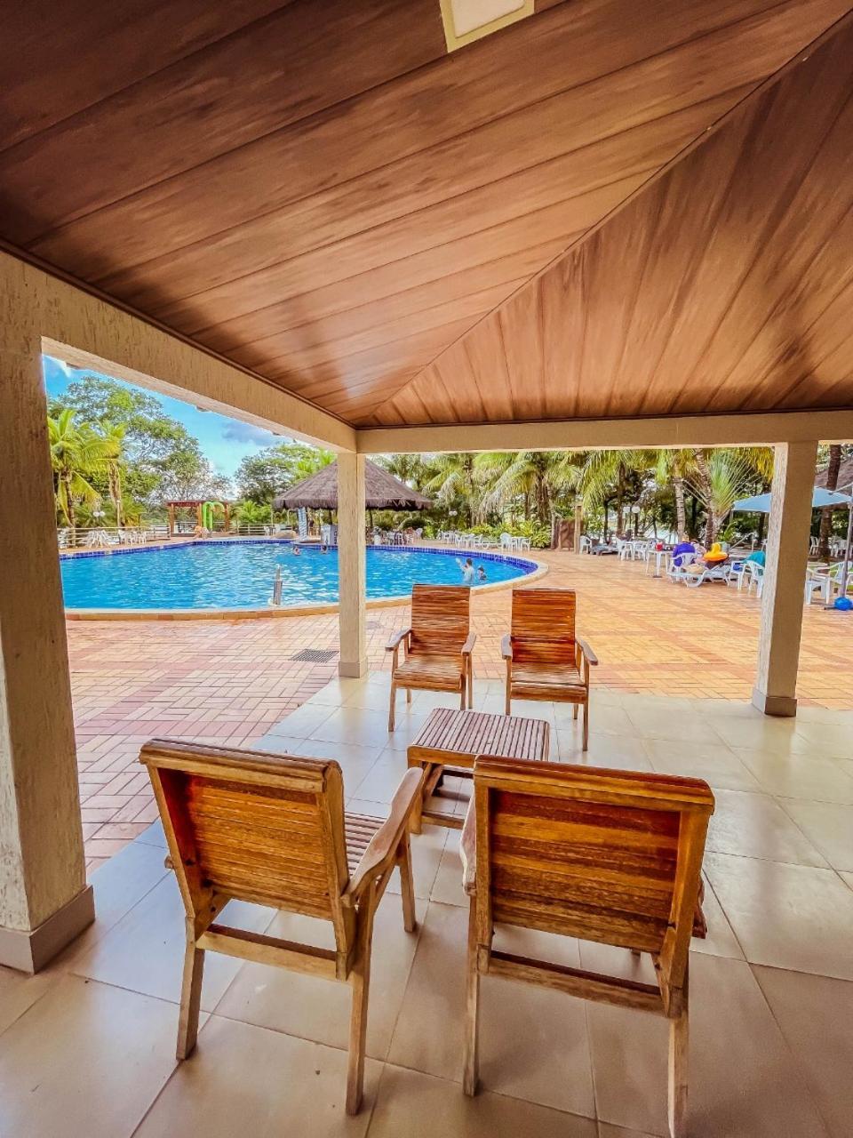 Apartamento Pontal Do Lago カルダス・ノバス エクステリア 写真