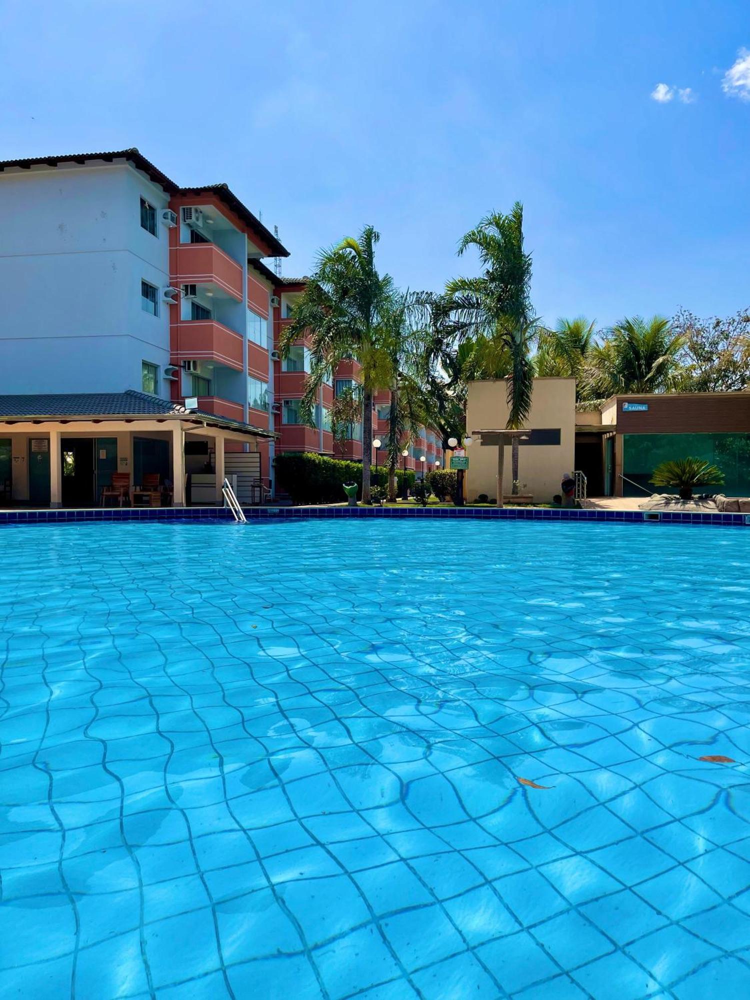 Apartamento Pontal Do Lago カルダス・ノバス エクステリア 写真